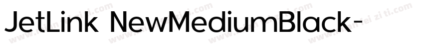 JetLink NewMediumBlack字体转换